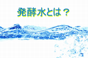 発酵水とは？リンク